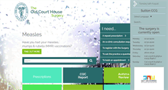Desktop Screenshot of ochsurgery.co.uk